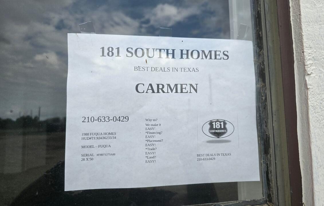 Carmen 24x50 manufactured home flier